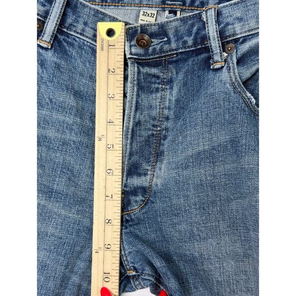 Todd Snyder Jeans Men 32x32 Light Blue Distressed Selvedge Denim from Japan - Picture 9 of 11